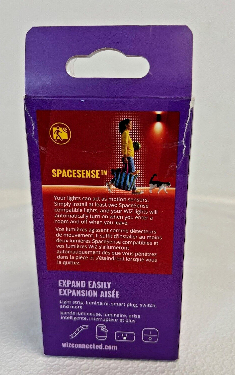 WiZ 603449 A19 White & Color Changing Wi-Fi Smart LED Light Bulbs-E26 -FREE S/H