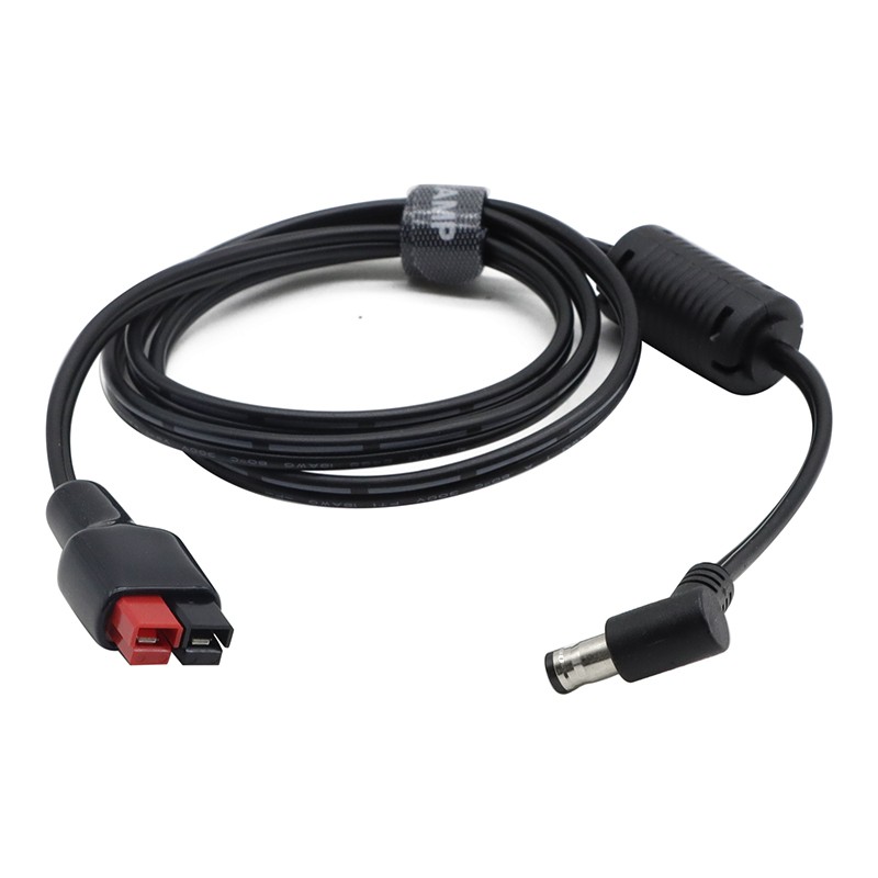 DC Power Cable For Yaesu FTX-1 FTX-1Field Radio with Ferrite Core 18AWG 90cm/3ft