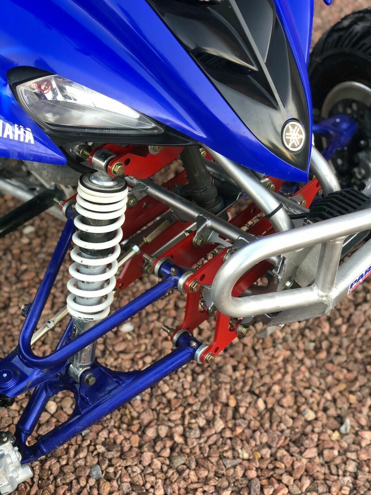 Yamaha Raptor 350 A-arms & Shocks Widening Kit + 4/115mm 3" Wheel Spacers