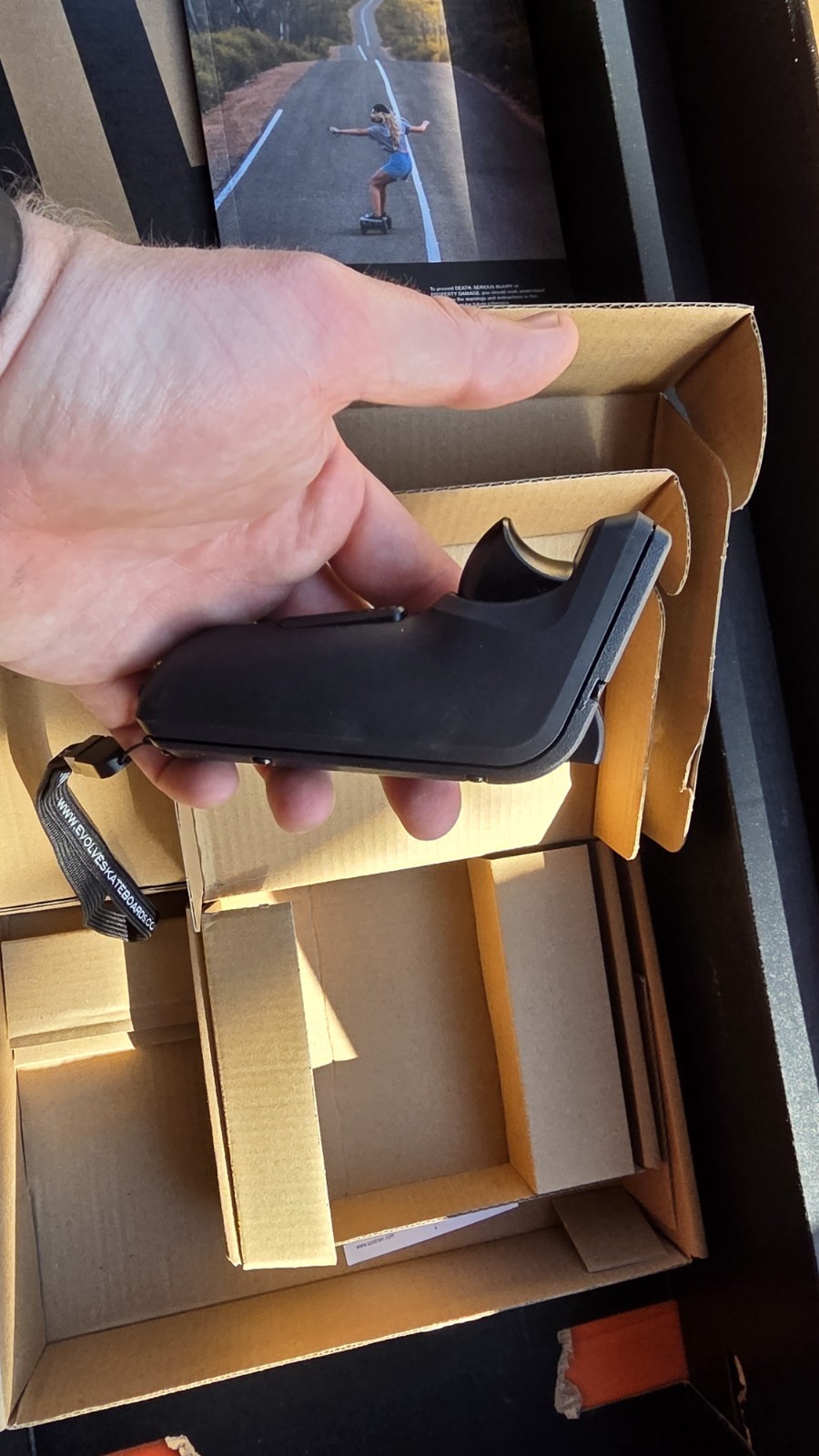 Evolve Diablo Carbon Electric Longboard Skateboard