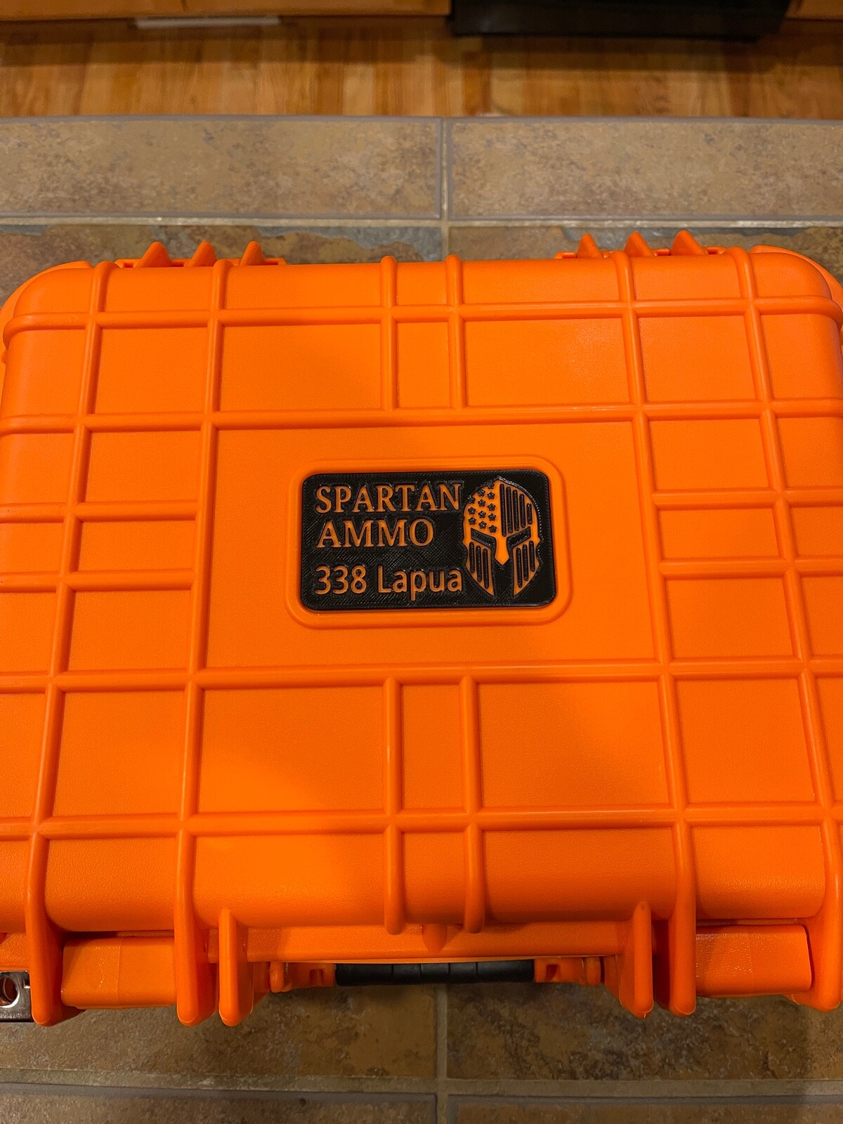 338 LAPUA Magnum Cartridge Spartan Ammo Box Case Waterproof Lockable Vented