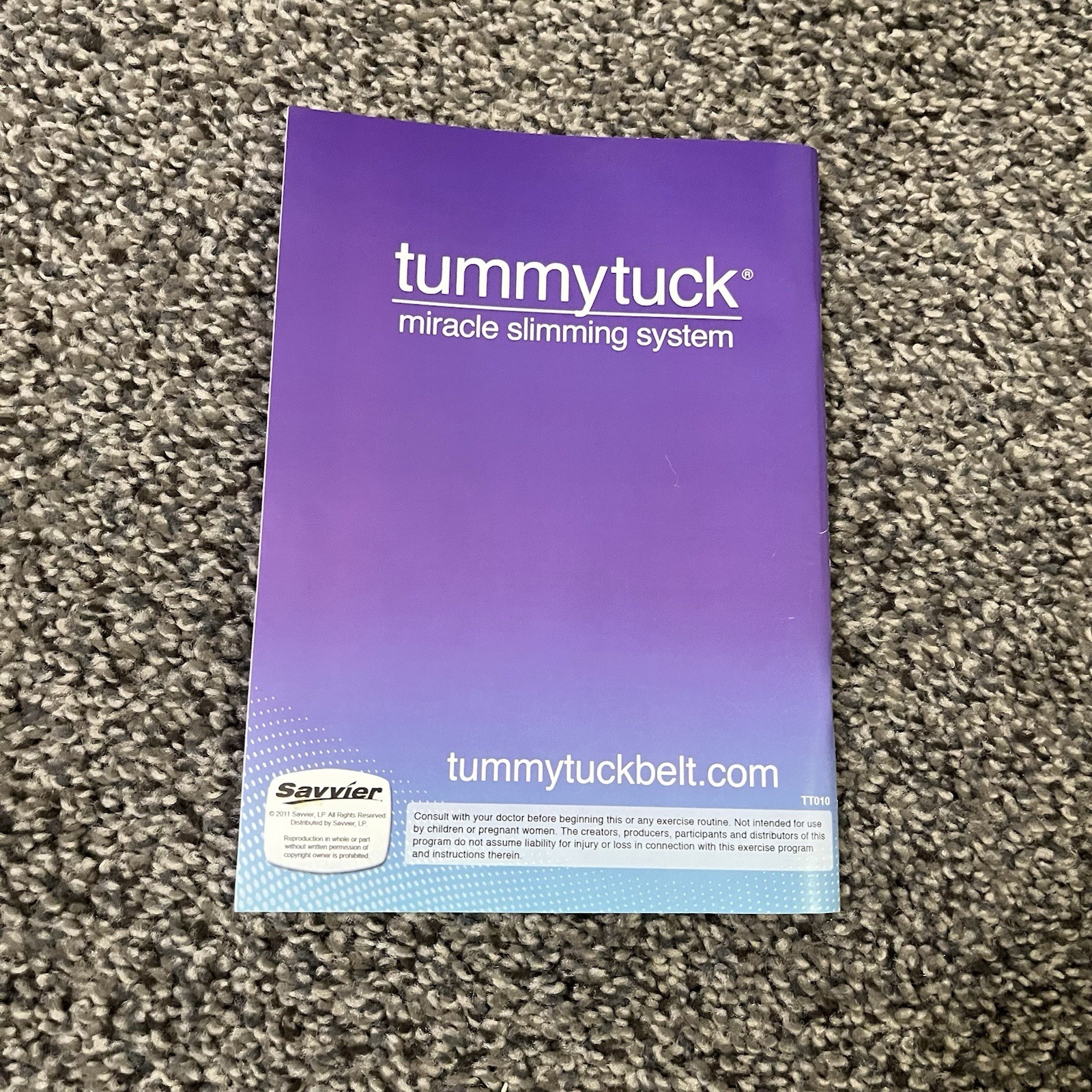 Tummy Tuck Miracle Slimming System Size 2 Belt-Start Guide & DVD NEW Sealed