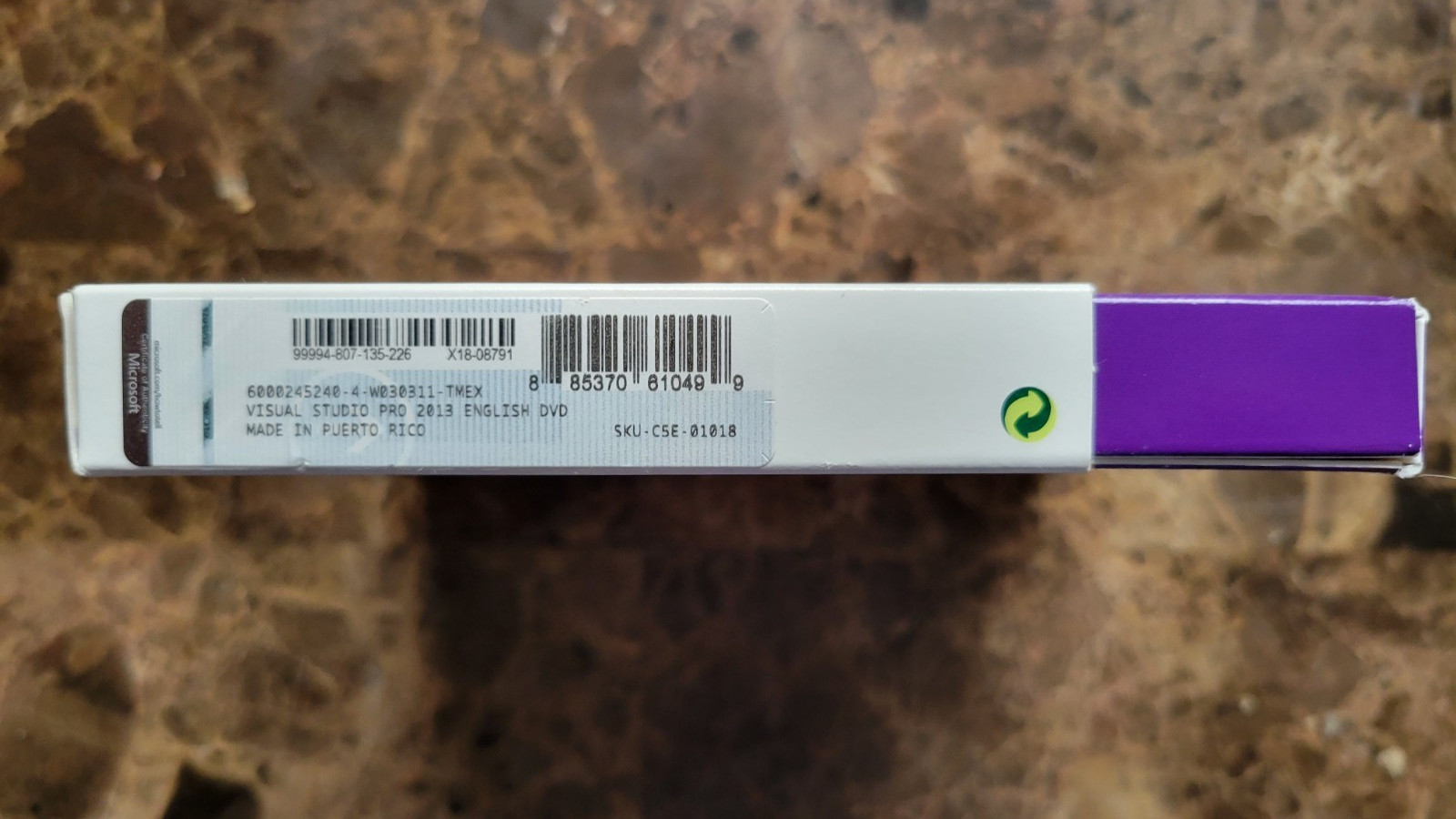 Microsoft Visual Studio 2013 Professional Full Version RETAIL Box