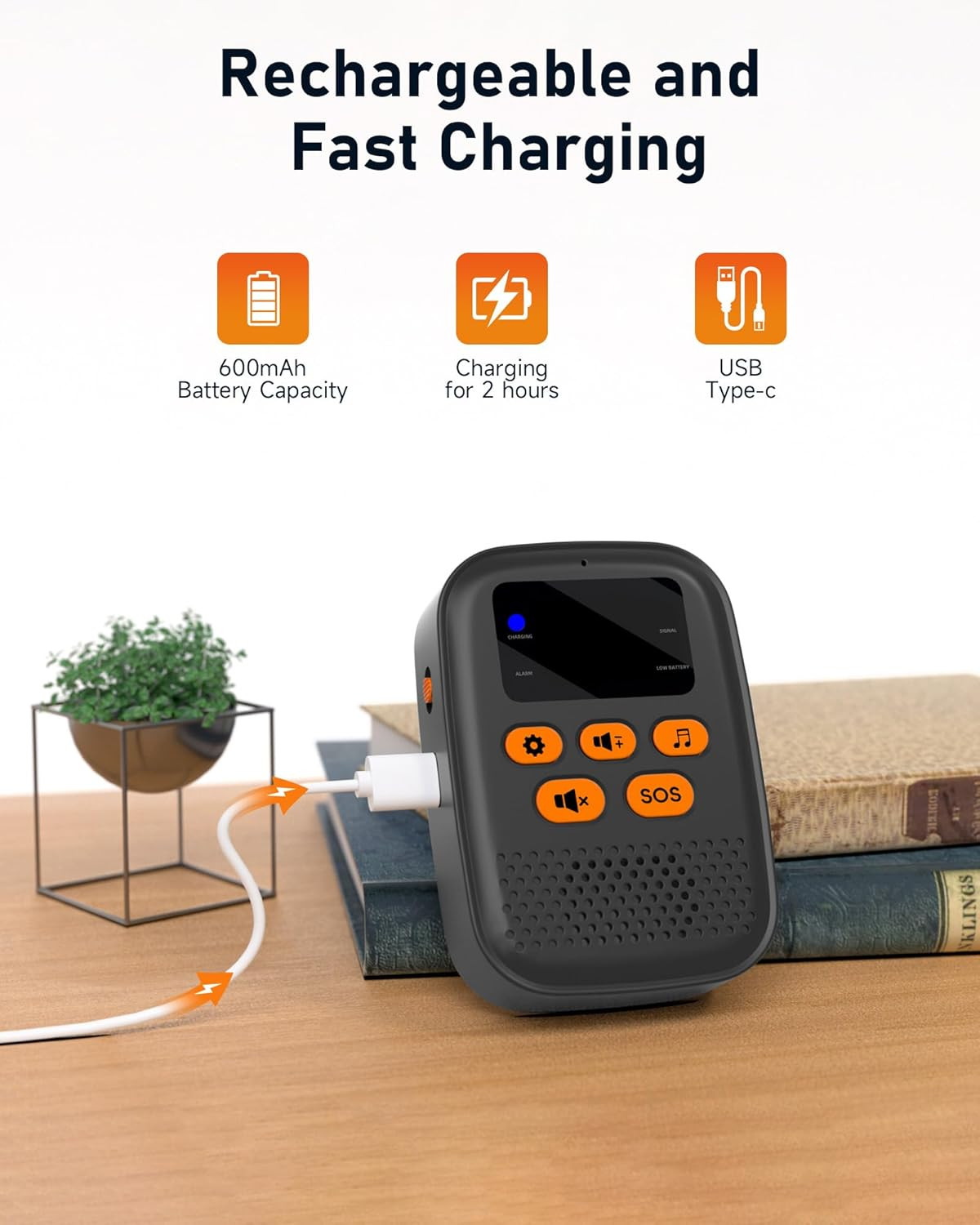 Medical Alert System for Seniors No Monthly Fee - Necklace & Wristband Call But