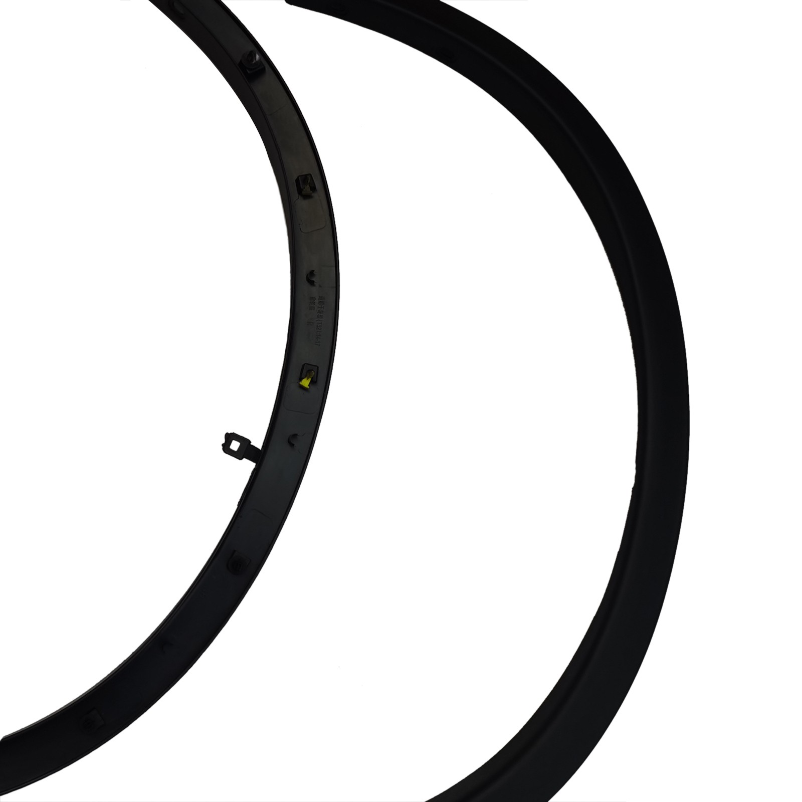 2 PCS Front Wheel Plastic Fender Arch Black For Nissan Rogue 2014 2015 2016 NEW