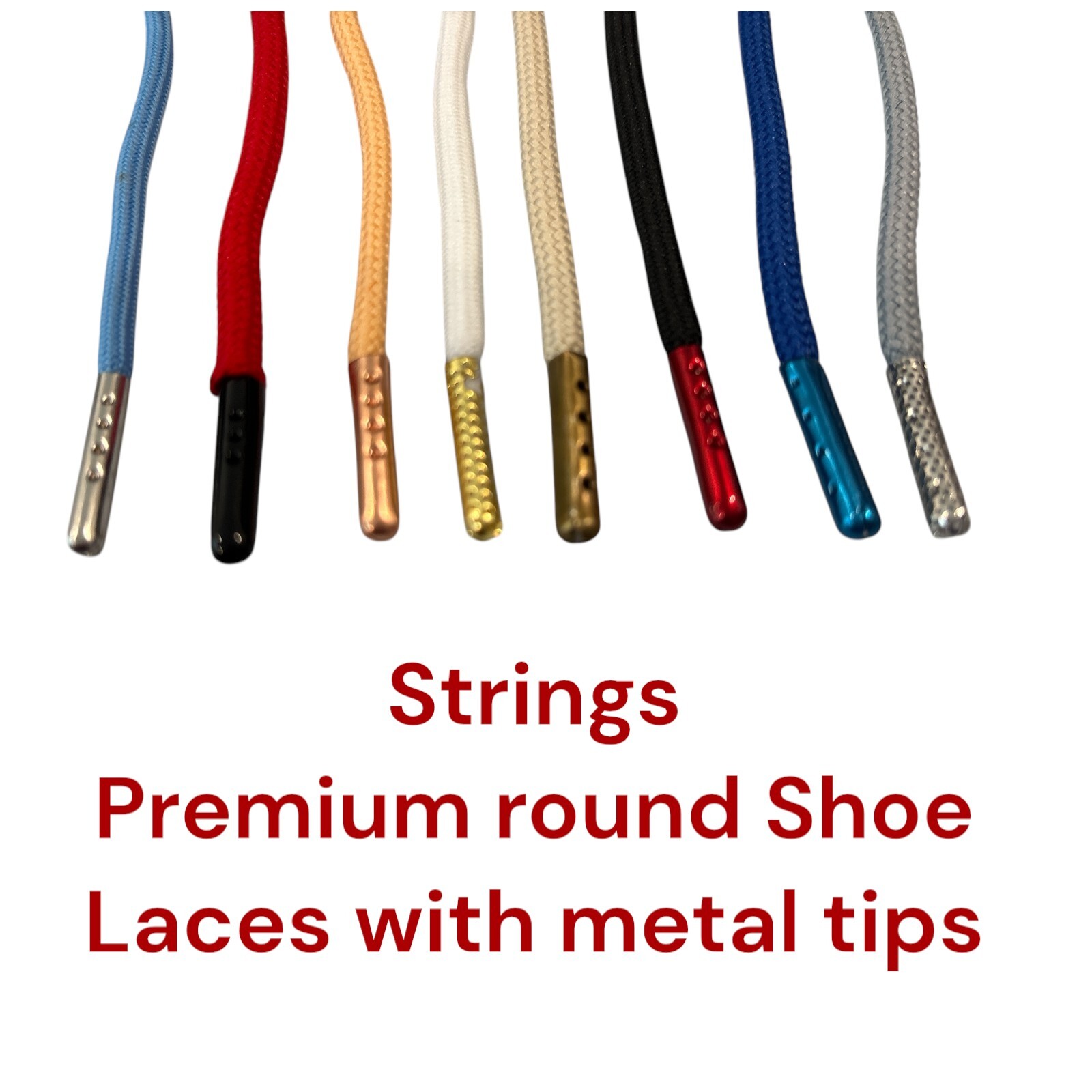 Strings Shoe Laces Premium Round