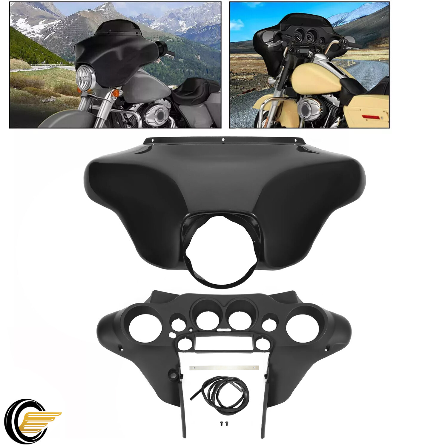 Batwing Inner Outer Fairing For Harley Touring Street Electra Glide 96-13 1997