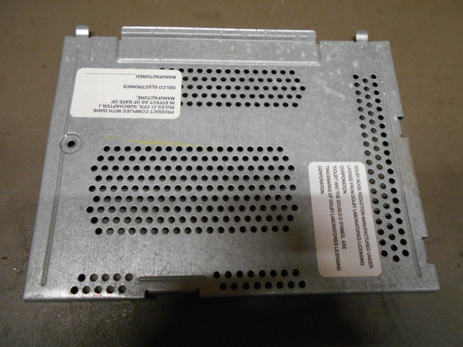 02-05 Deville 02-04 Seville Code U1R Cassette CD Player - Radio Top Access Panel