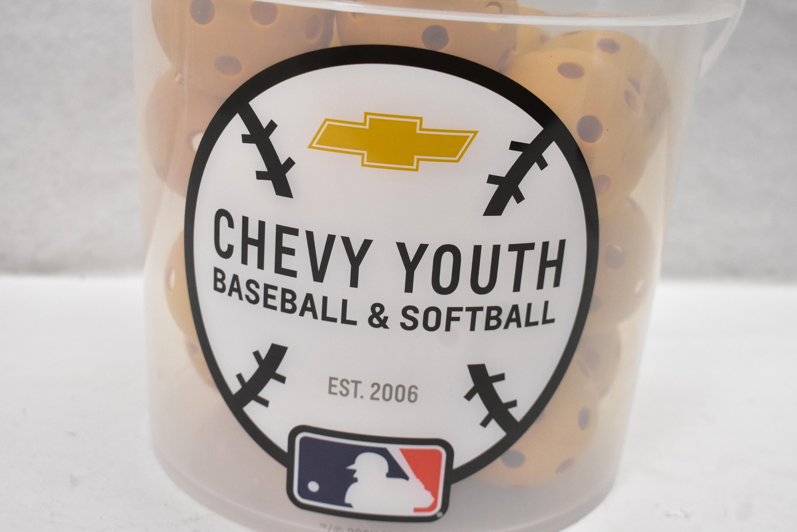 Franklin Sports 24 Indestruct-A-Ball Practice Balls 9 In Yellow Vented