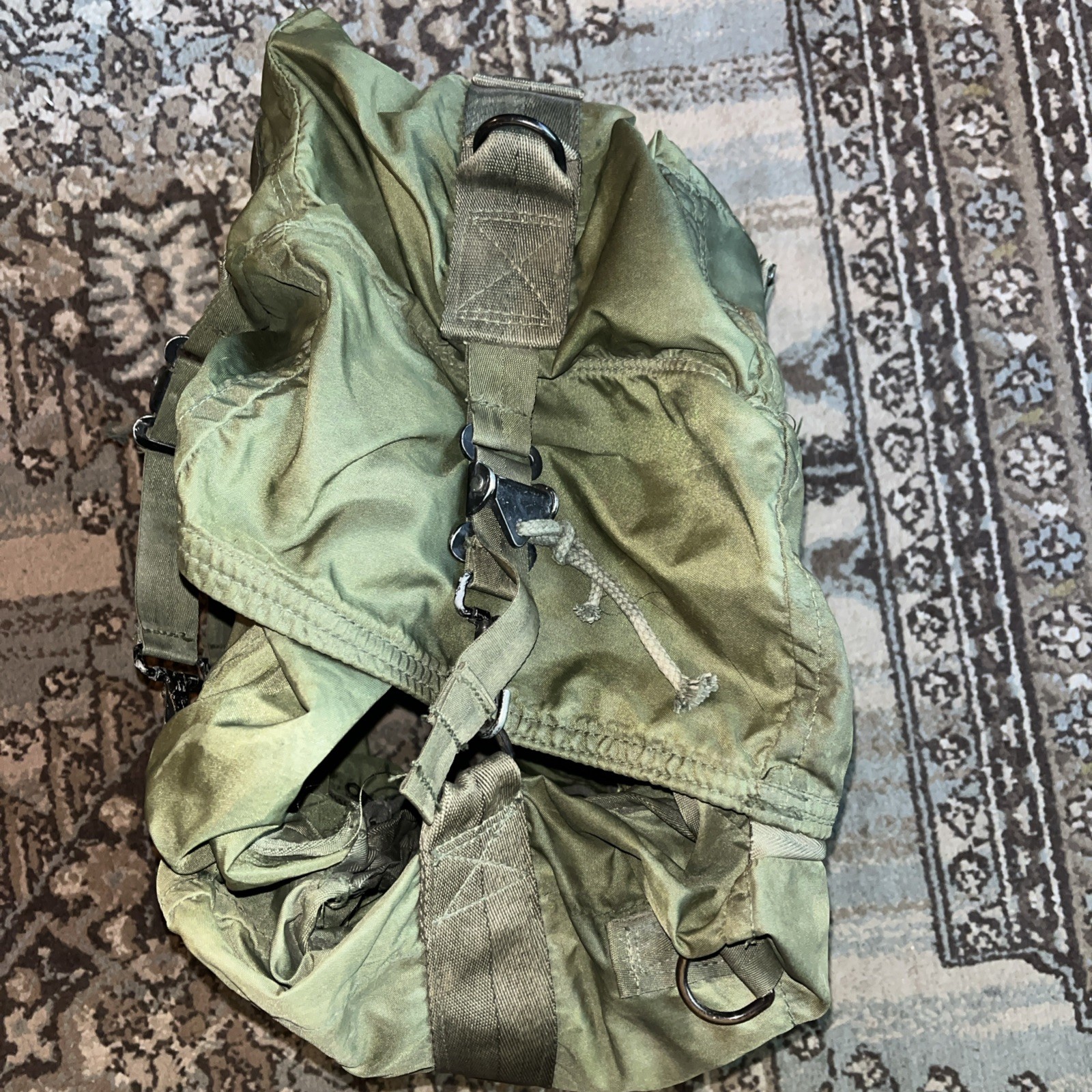 VINTAGE MILITARY US M17 MEDICAL BAG GREEN NSN.6545-01-161-7145 C.R. DANIEL’S