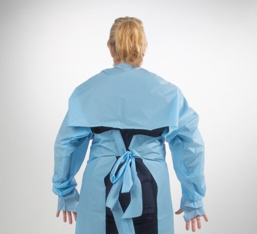 Medical Dental Isolation Gown PPE Personal Protection Disposable Lot of 75