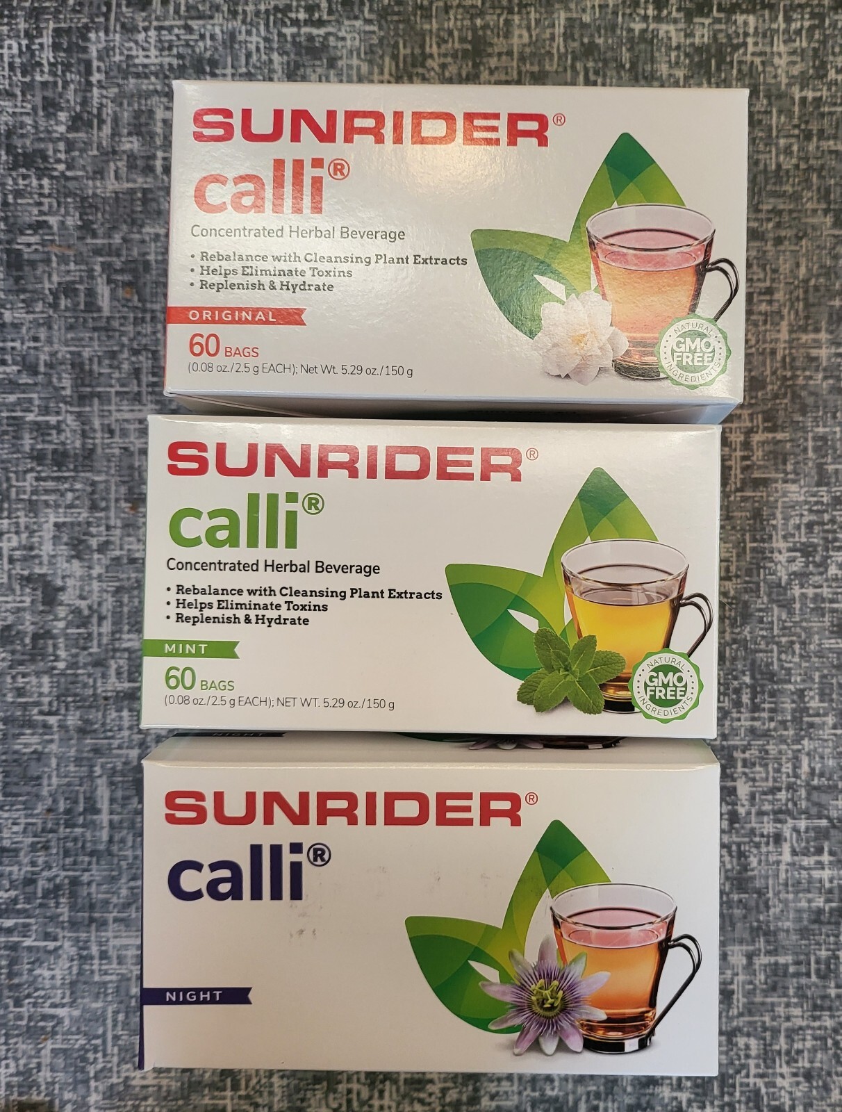 60 Count Calli Tea