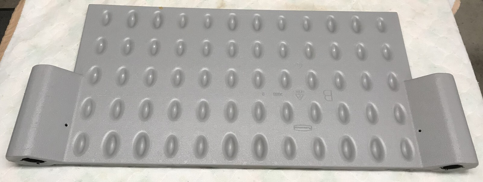 Rubbermaid Garage Storage Cabinet - Resin Plastic Gray - Replacement Rear Panel