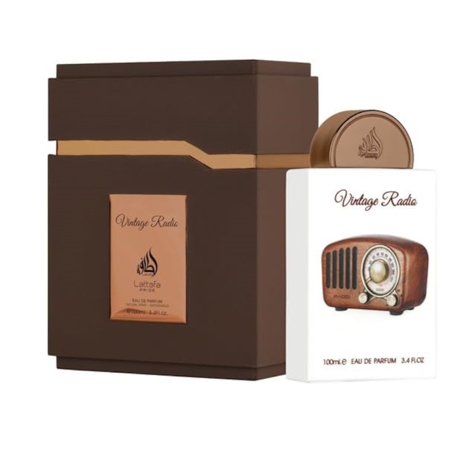 Lattafa Pride Vintage Radio EDP 3.4 oz Unisex Perfume Spray