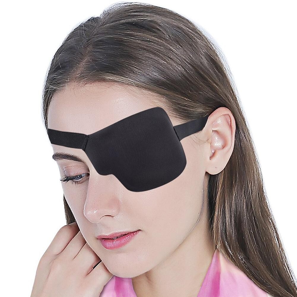 Concave Eye Patch /Foam Groove Eyeshades Adjustable Strap Medical Use Washable