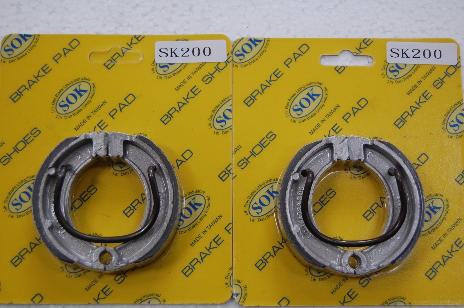 FRONT&REAR BRAKE SHOES+Springs fit YAMAHA PW 50 Y-Zinger Mini 1984-2025 PW50