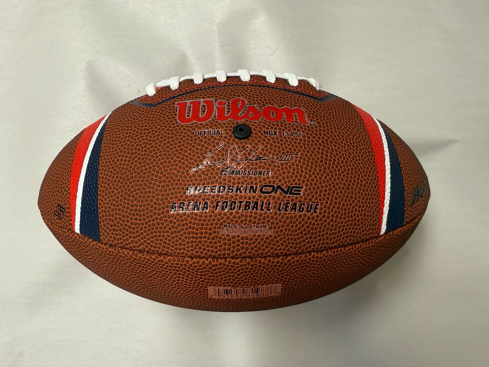Arena Football AFL Wilson 2024 Comp Leather Official Game Ball