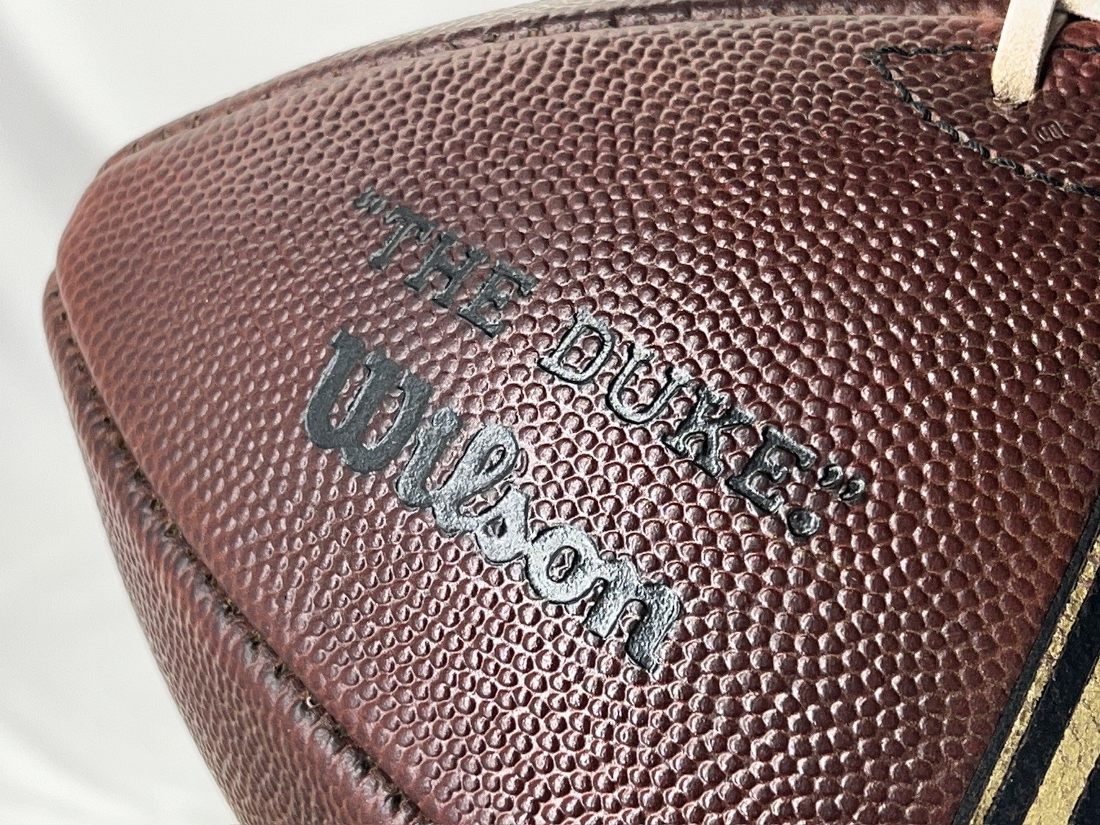RAMS LOGO - NFL "The Duke" Wilson Football - Game Ball - Prepped & Conditioned