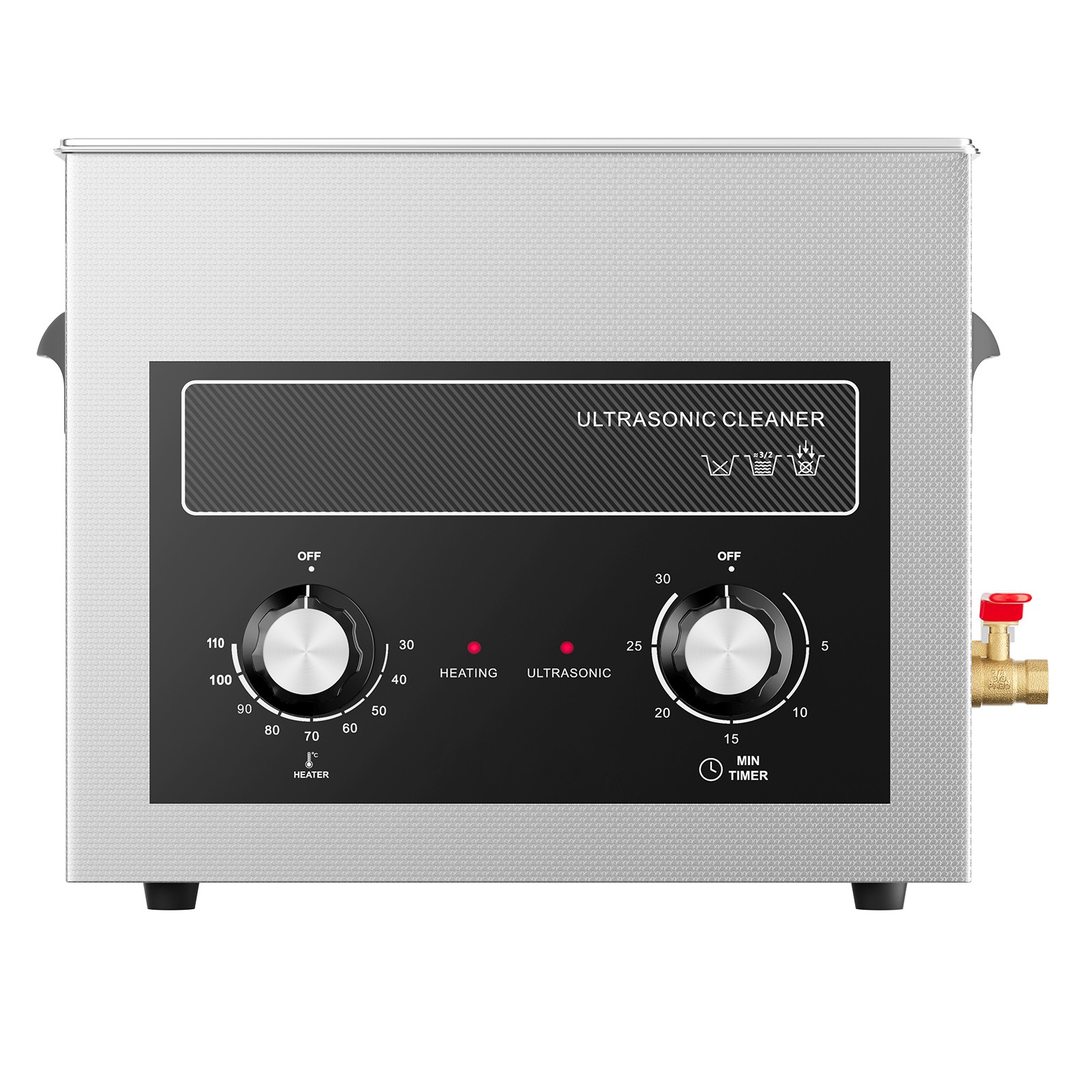 10L Ultrasonic Cleaner with Heater Timer & Basket Digital Sonic Machine