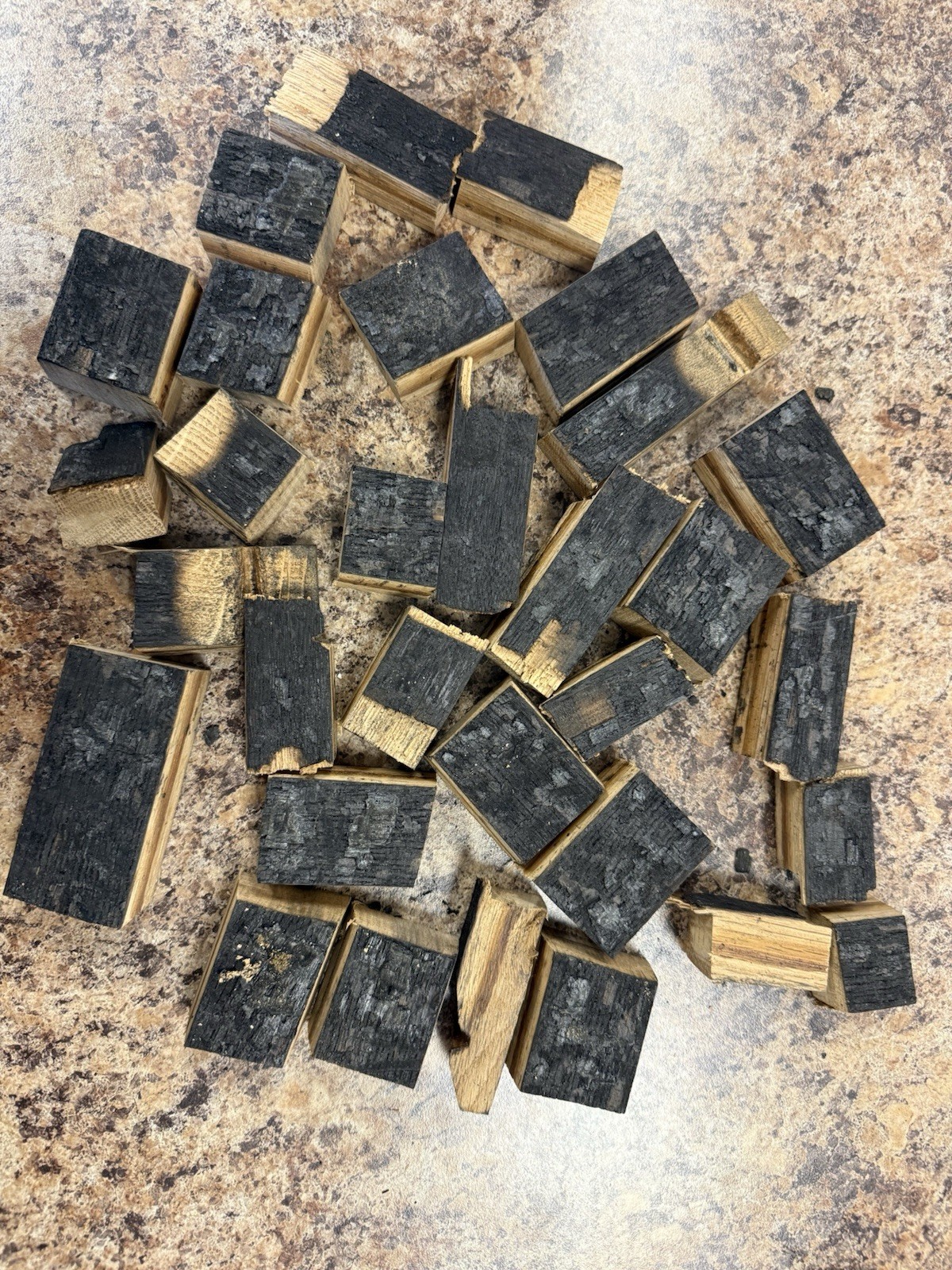 Buffalo Trace Genuine Barrel Stave Chunks Bourbon Whiskey 1 LB for Home Brew