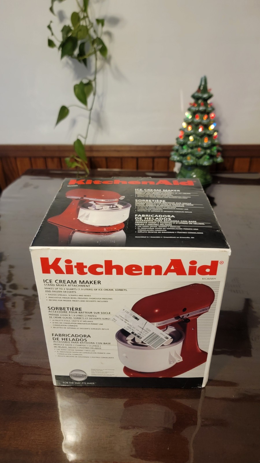 KitchenAid Ice Cream Mixer Bowl Stand 2 Quart