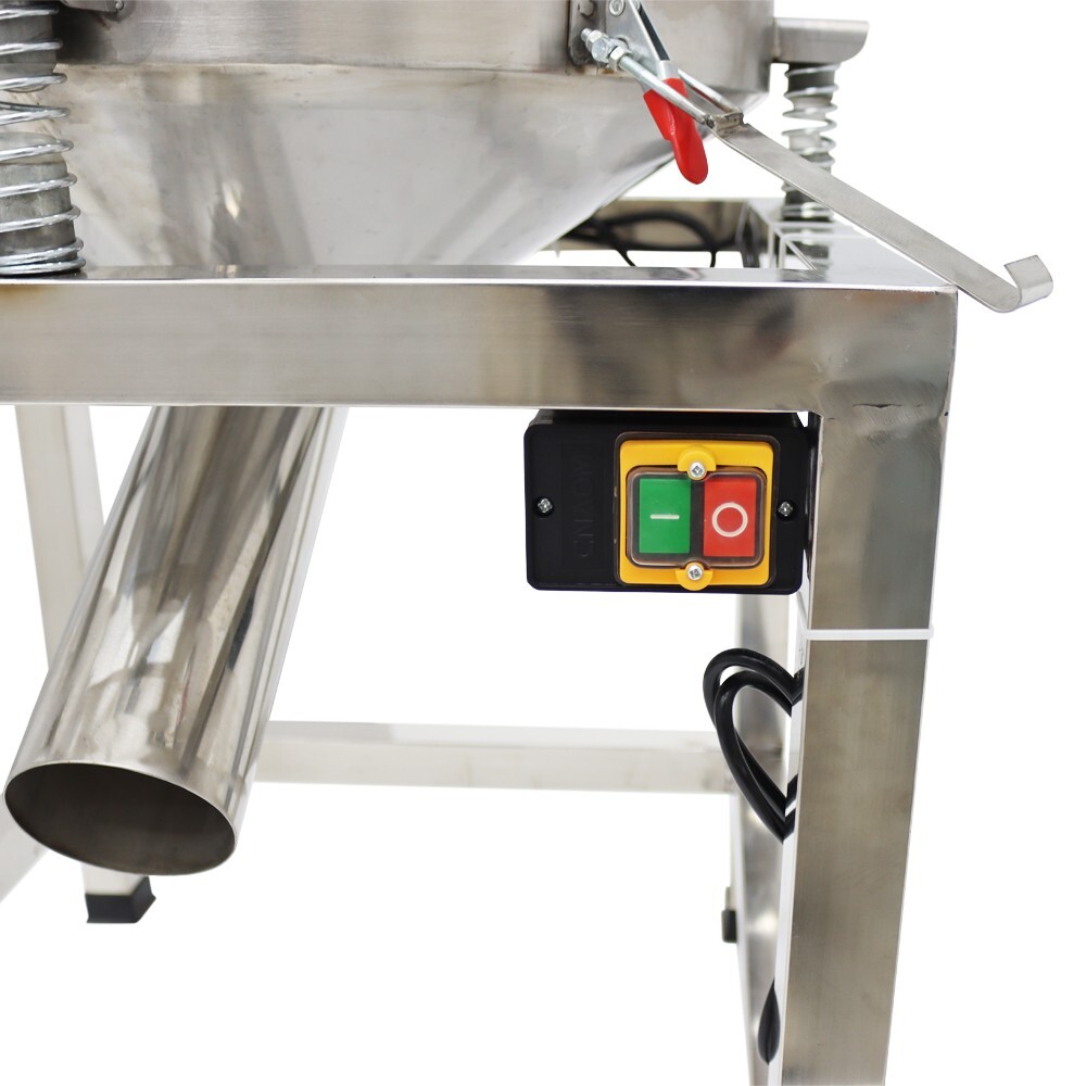 19.6in Electric Sieve Industrial Vibrating Screen Stainless Shaker 40 , 100 Mesh