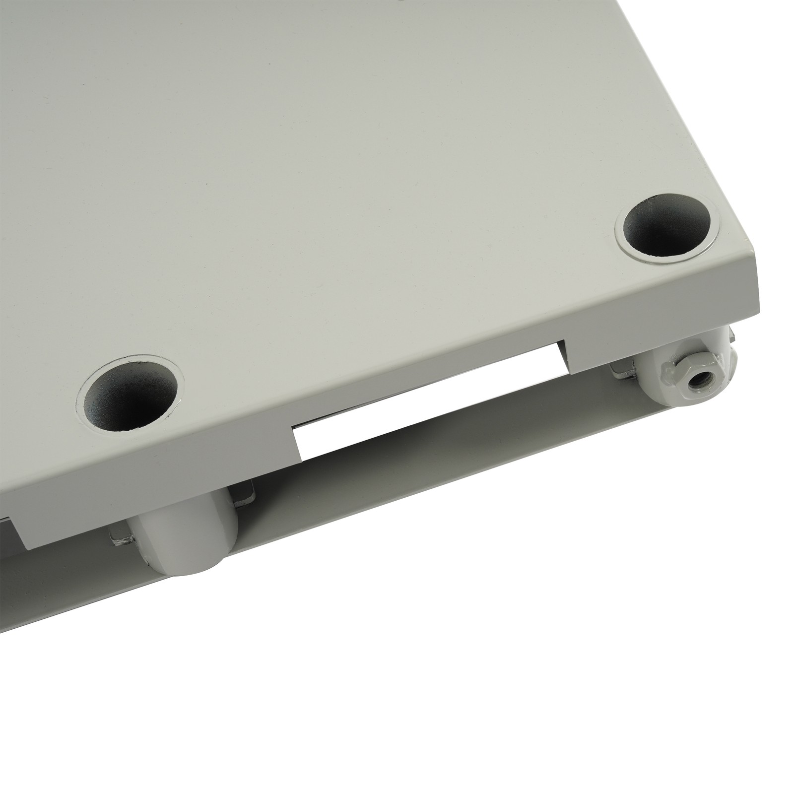 2-in-1 Steel Panel Dolly Drywall Cart 2200lbs Platform Truck Cart with 4 Casters