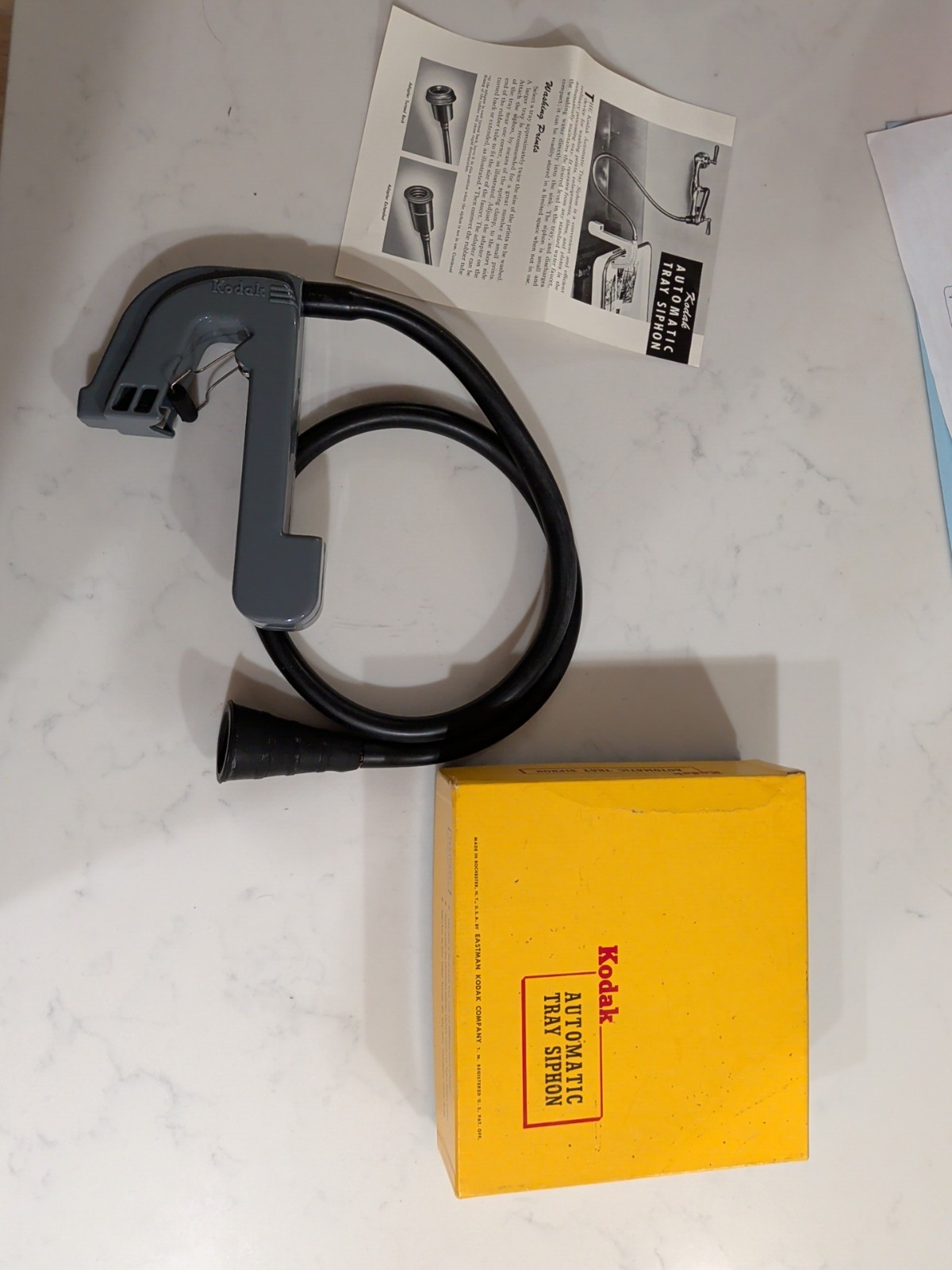 KODAK Automatic Tray Siphon for Darkroom RARE
