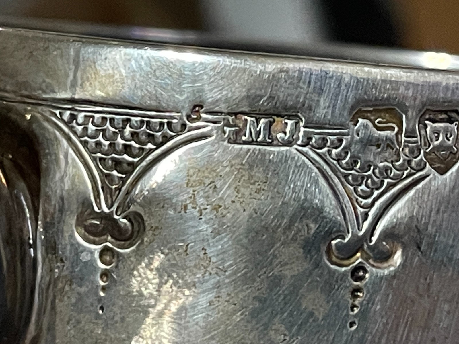 1892 George Maudsley Jackson Sterling Silver Cup 154 Grams