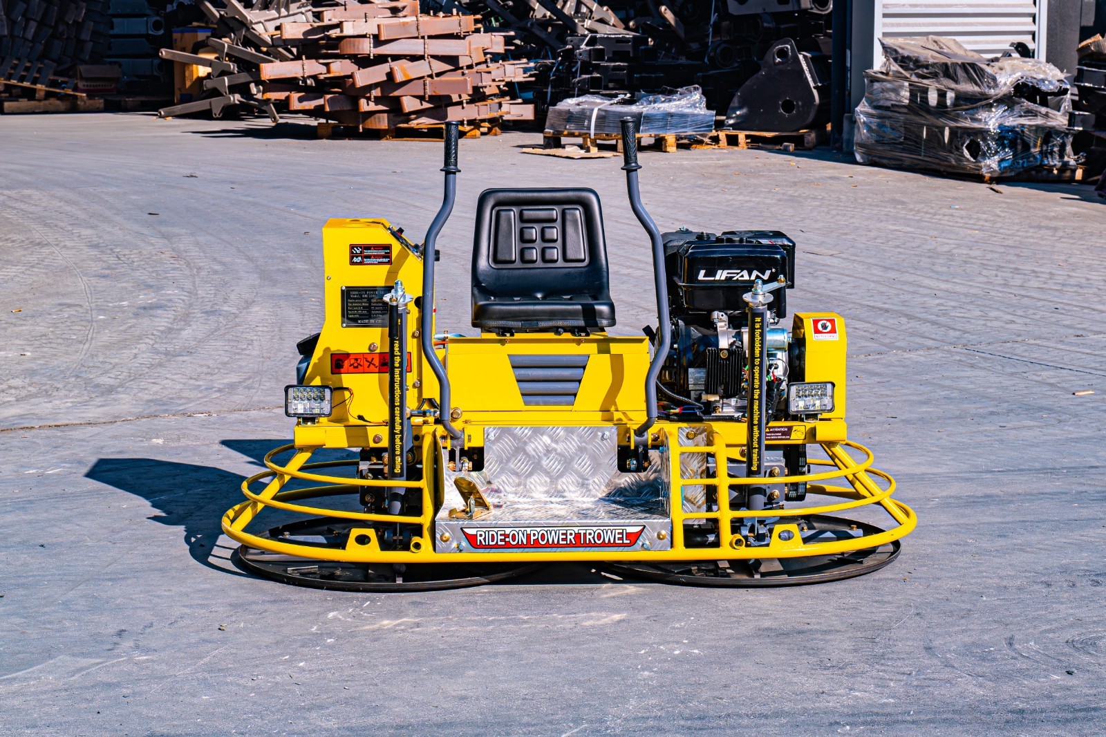 Ride-on Trowel Machine Concrete Road Surface Finisher, New