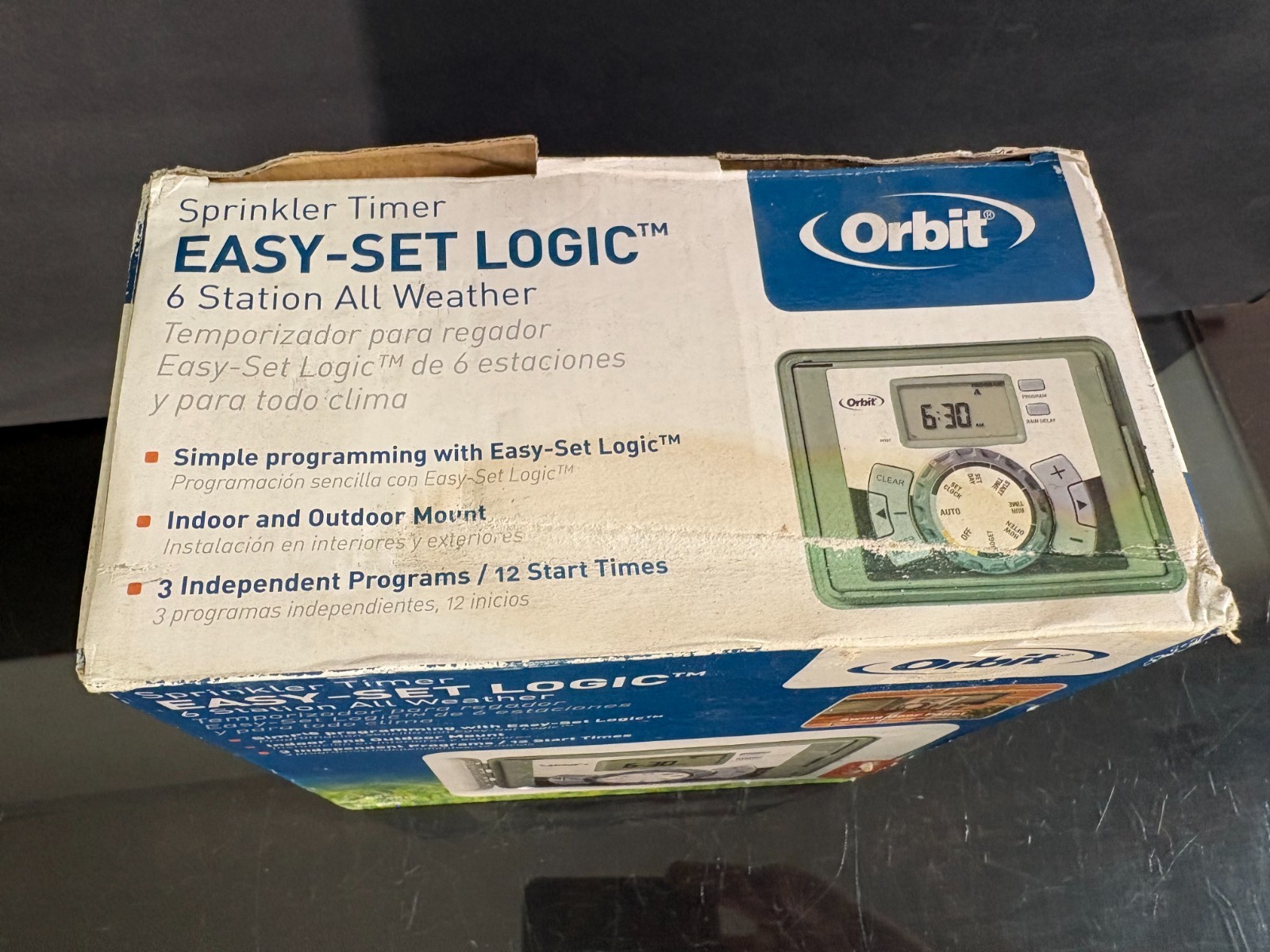 Orbit 6-Station all Weather Easy-Set Logic Indoor/Outdoor Sprinkler Timer