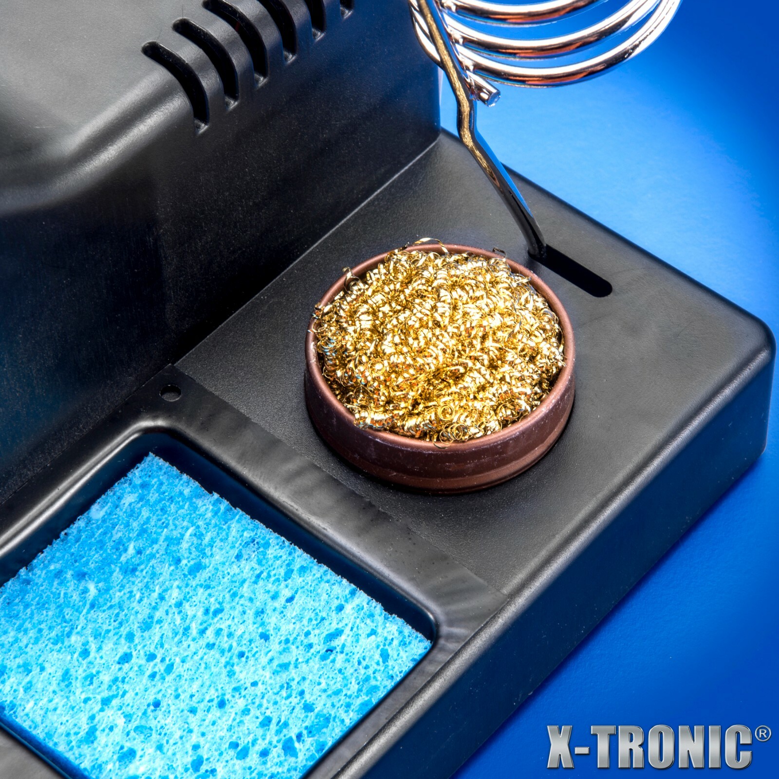 X-Tronic #3020-XTS 75 Watt Digital LED Display Soldering Iron Station Kit