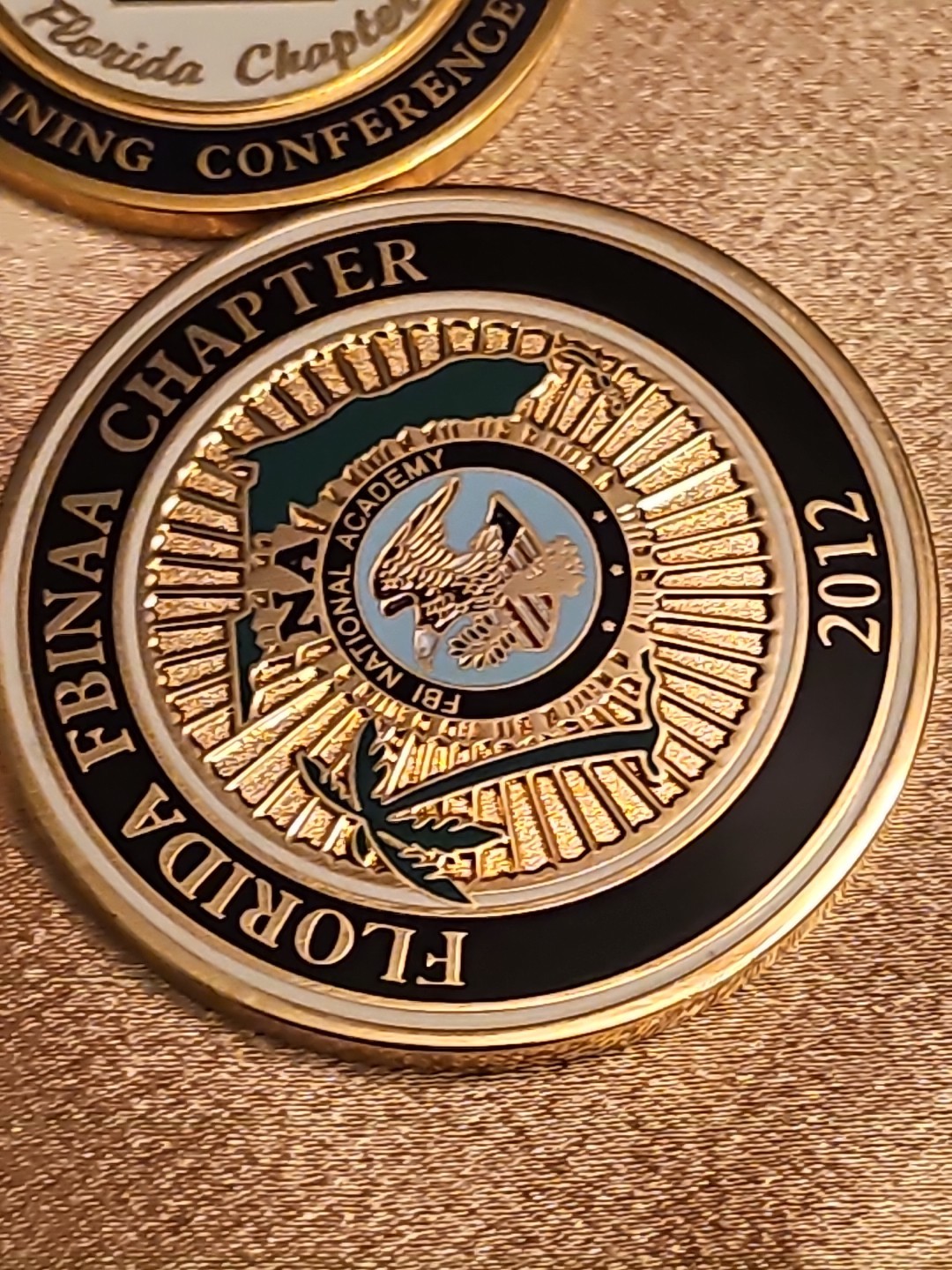 FBI National Academy Association Coins 4pc