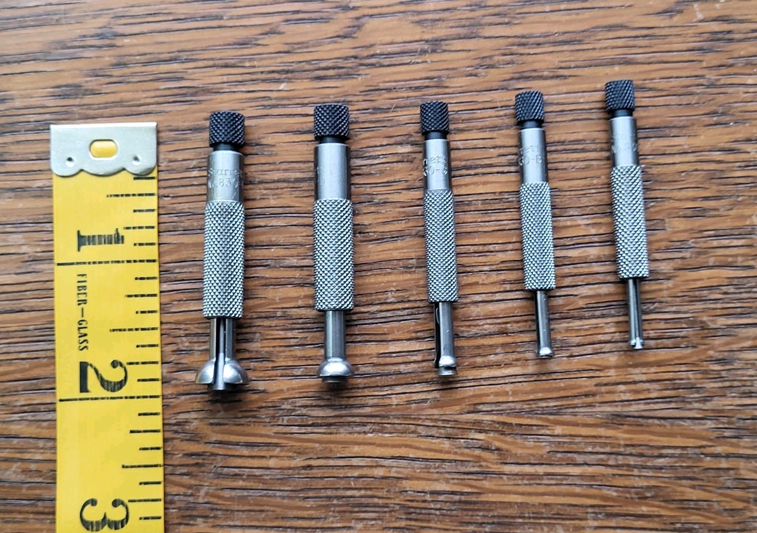 Starrett No. S 830 F Small Hole Gages w/Pouch Machinist Tools USA