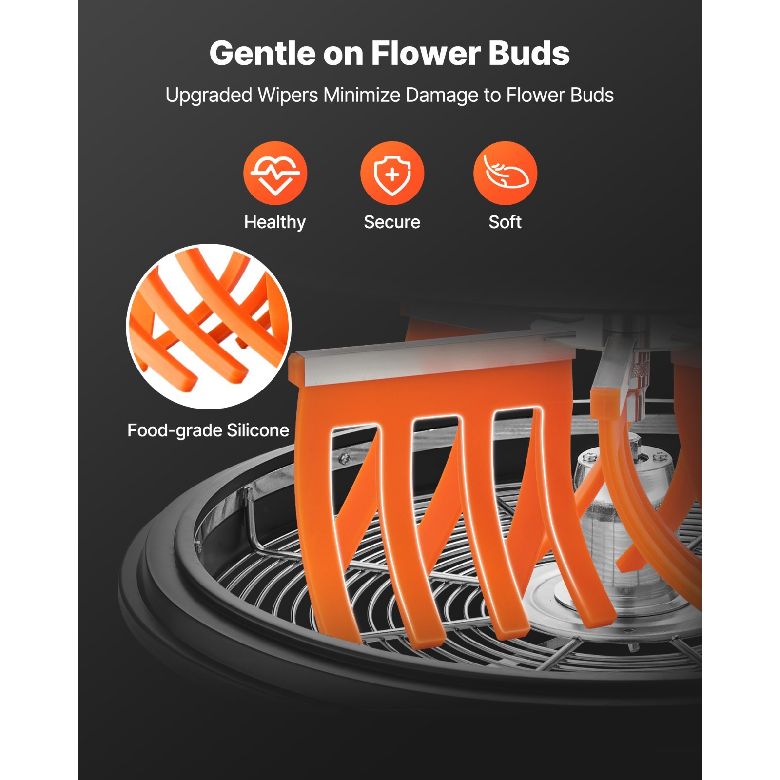 Uimoso 19" Manual Bud Leaf Trimmer for Hydroponic Plants Trimming Bowl Machine