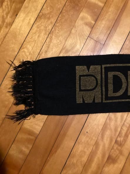Rare 1986 Black Celebration tour vintage Depeche Mode Fringe Scarf