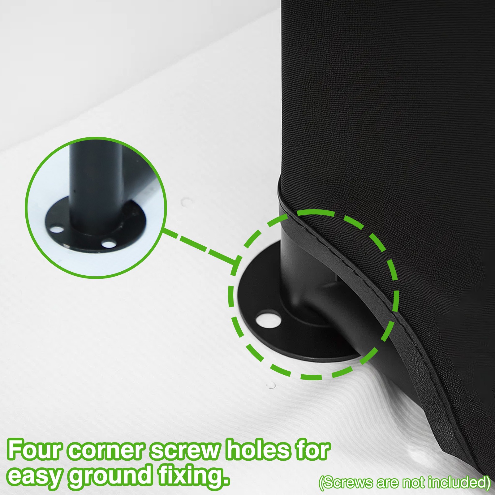 10 × 8 ft Enhanced Edition Golf Simulator Enclosure Nets Sturdy Indoor Golf Cage