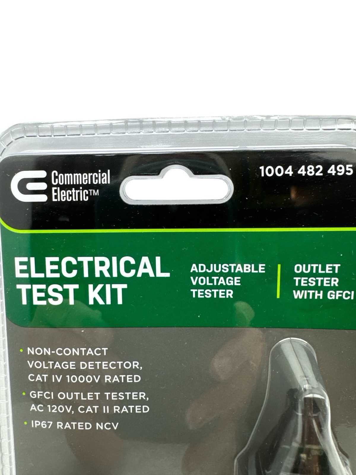 Commercial Electric Electrical Test Kit w/GFCI Outlet Tester 1004 482 495 New