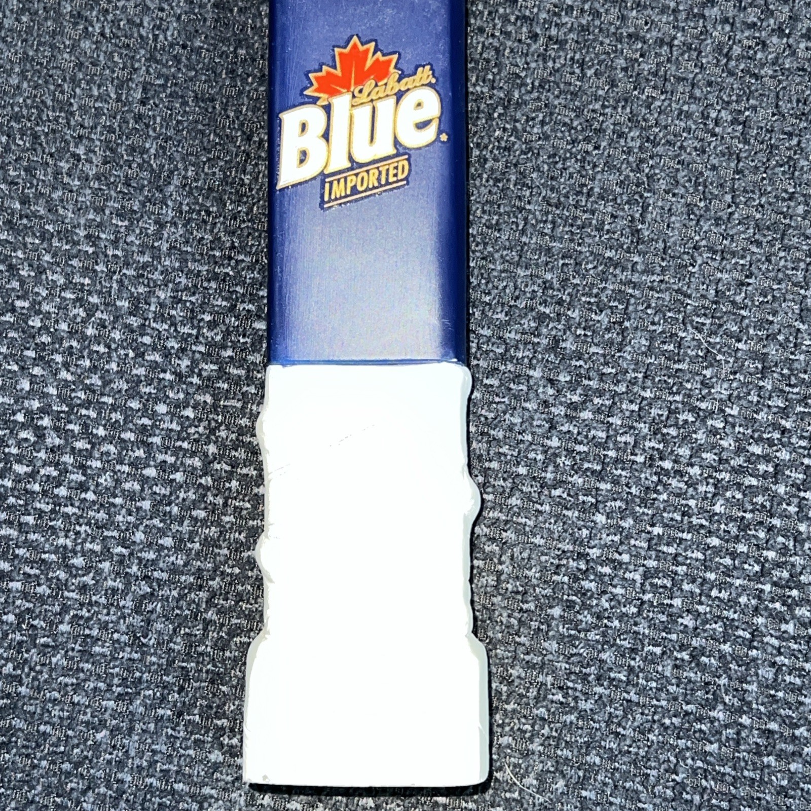 LABATT BLUE Imported Hockey Stick Handle Beer Bottle Opener