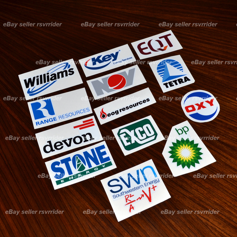 gasser oilfield hardhat sticker decal pack drilling gas oil