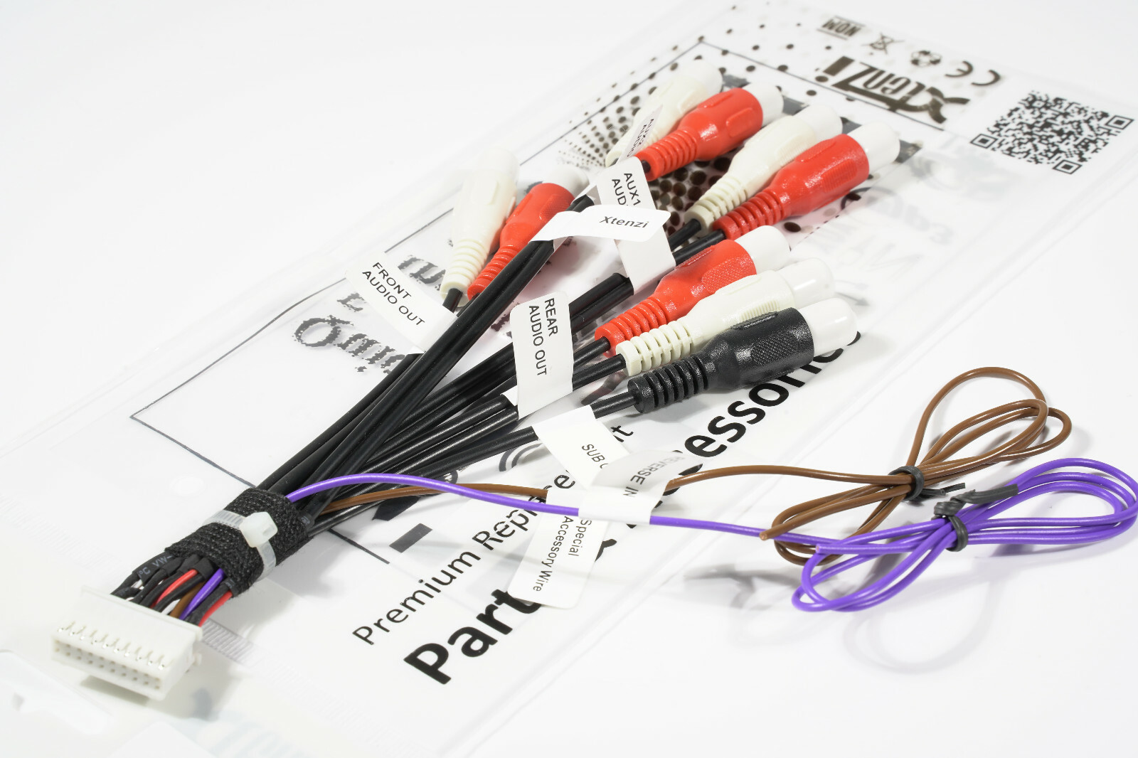 Xtenzi 20Pin AV RCA Harness for Sony XAV602BT XAV712HD XAV601BT XAV701HD