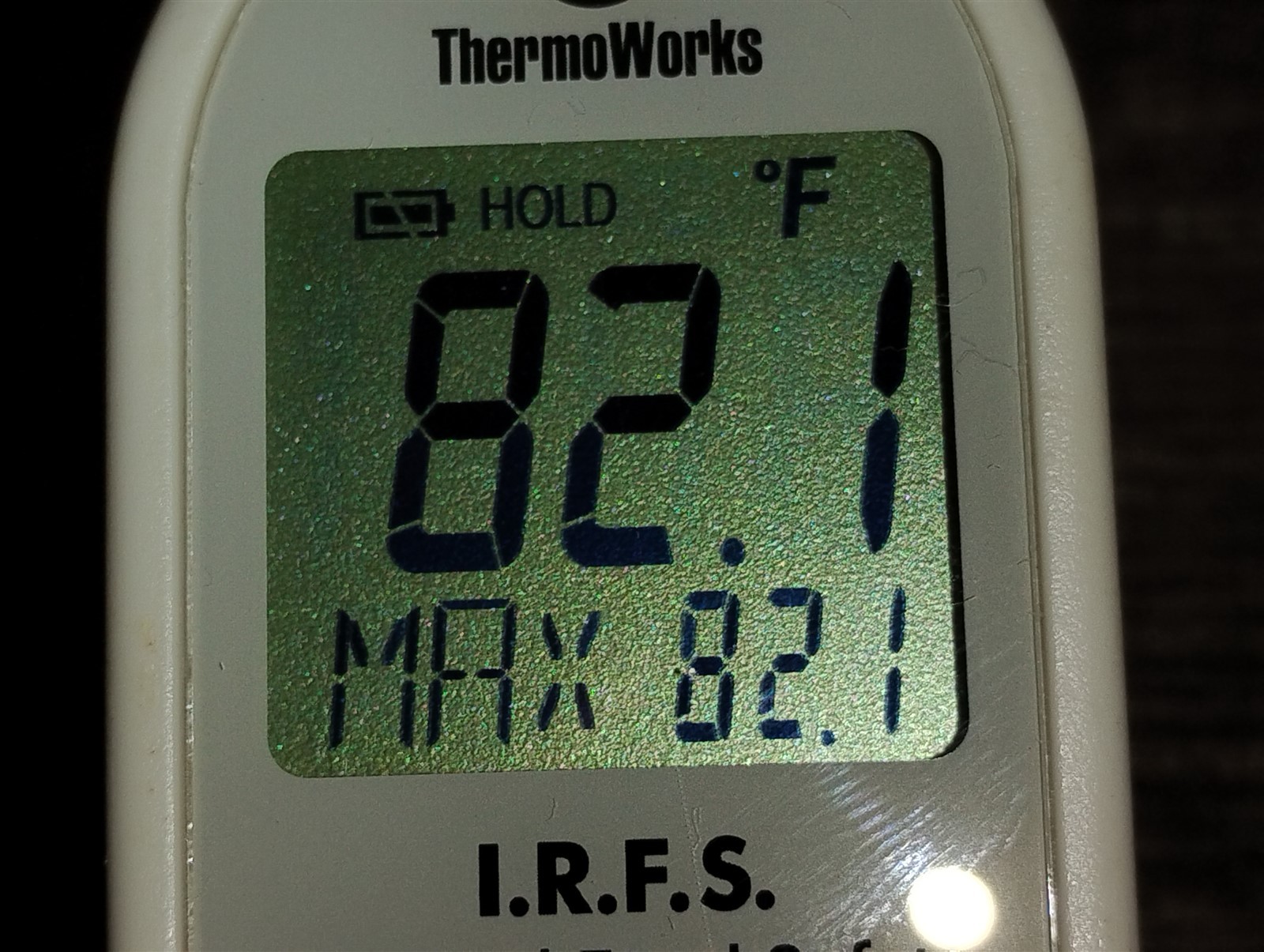 ThermoWorks I.R.F.S. Digital Infrared Food Safety Thermometer Tested And Works