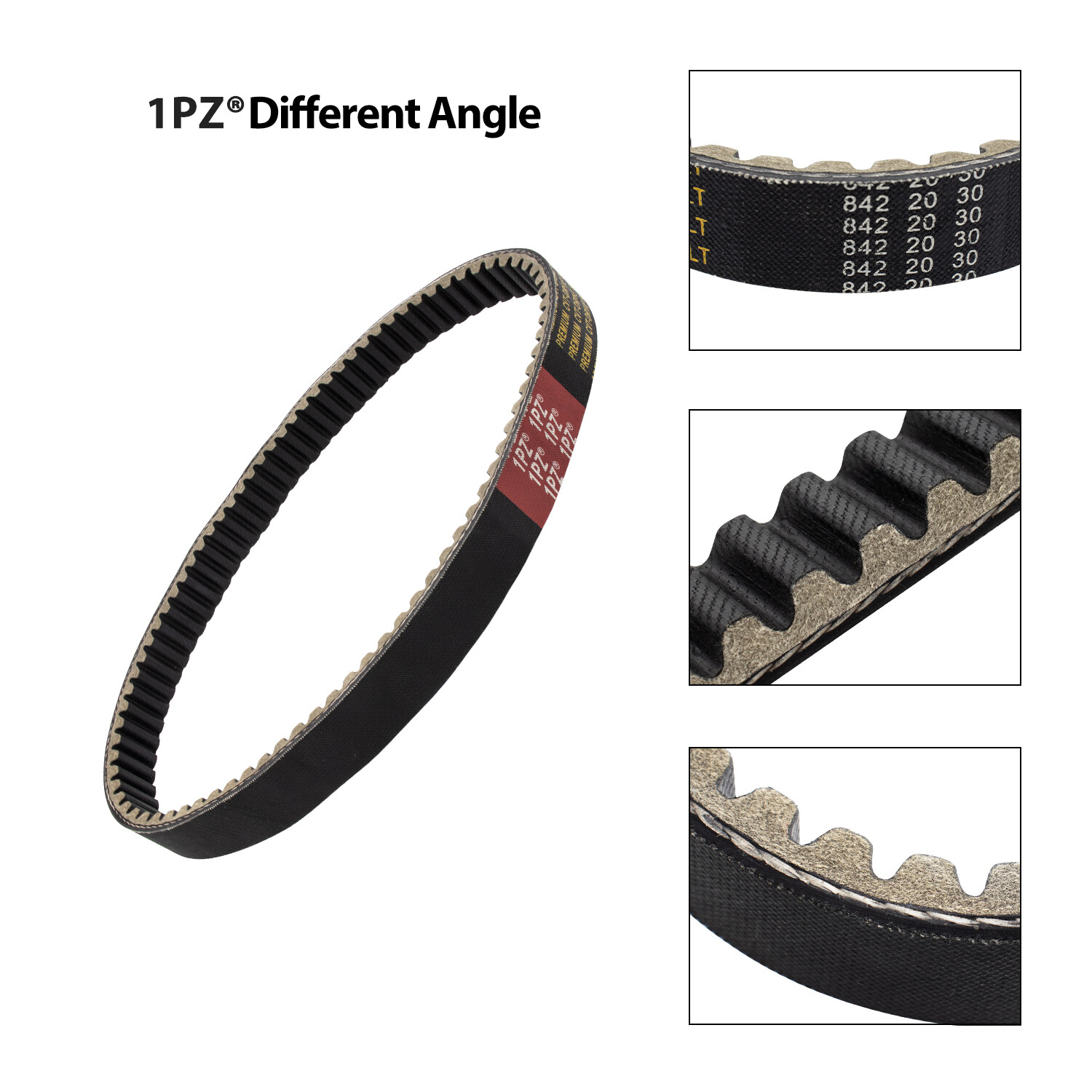 2 CVT Drive Belt 842-20-30 Made W/ KEVLAR GY6 125cc 150cc 152QMI 157QMJ Scooters