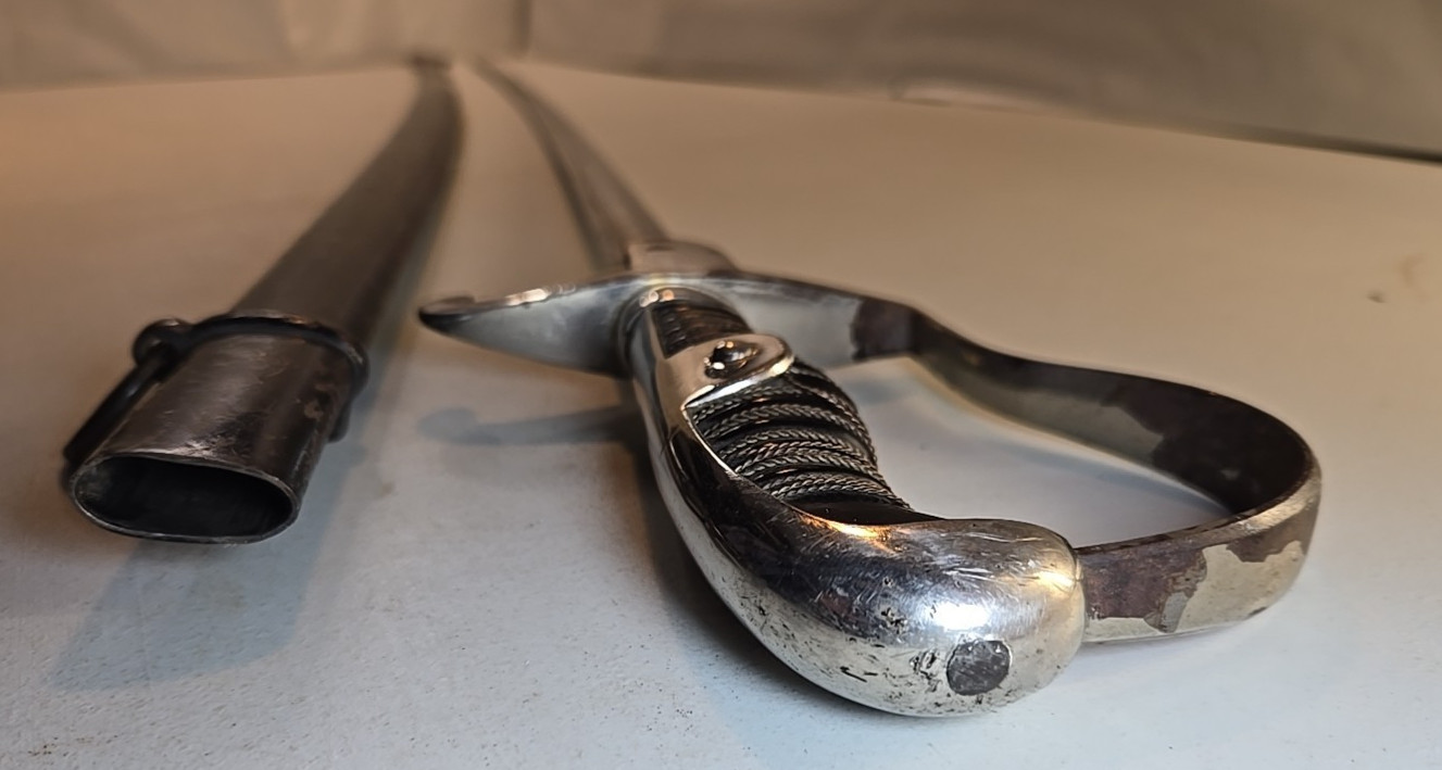 WWI German Prussian Infantry Officers Sword with Scabbard