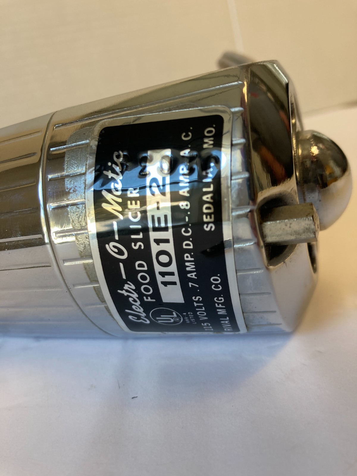 Rival Electr-O-Matic Electric Food Slicer Motor 1101E-2 Motor + Screw VIDEO