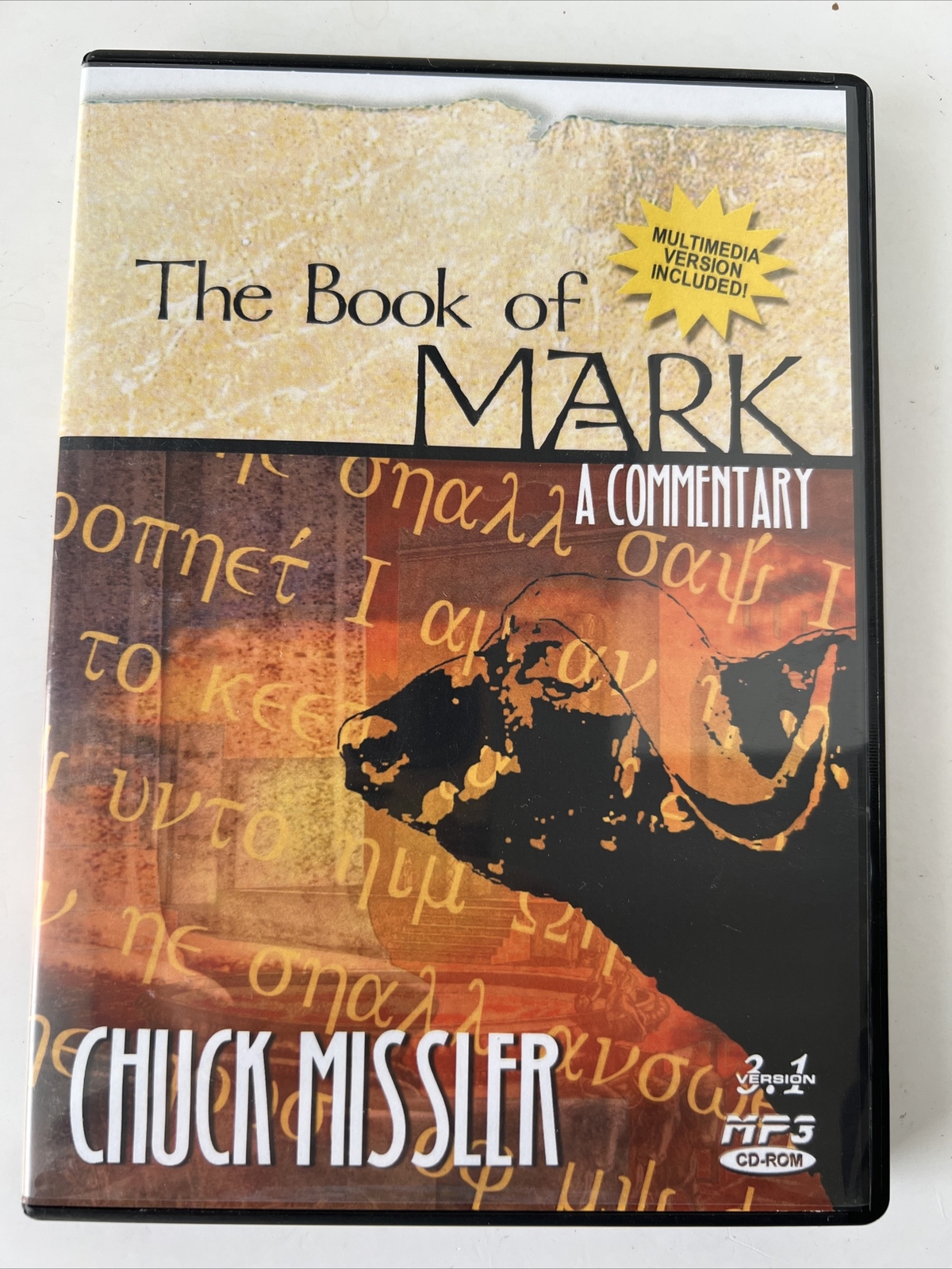 Book of Mark A Commentary By Chuck Missler 2.5 MP3 CD-ROM Bible  PDF Notes MINT