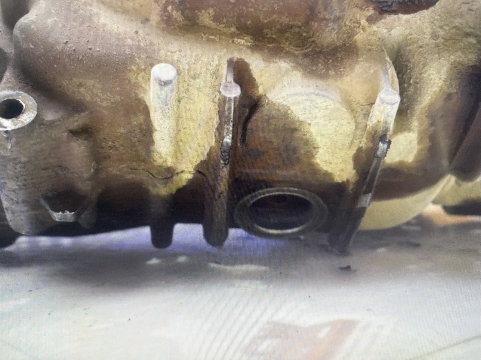 S1-4 Lower Engine Motor Crank Case 99 Yamaha Big Bear YFM 350 1999 ATV 2x4 Quad