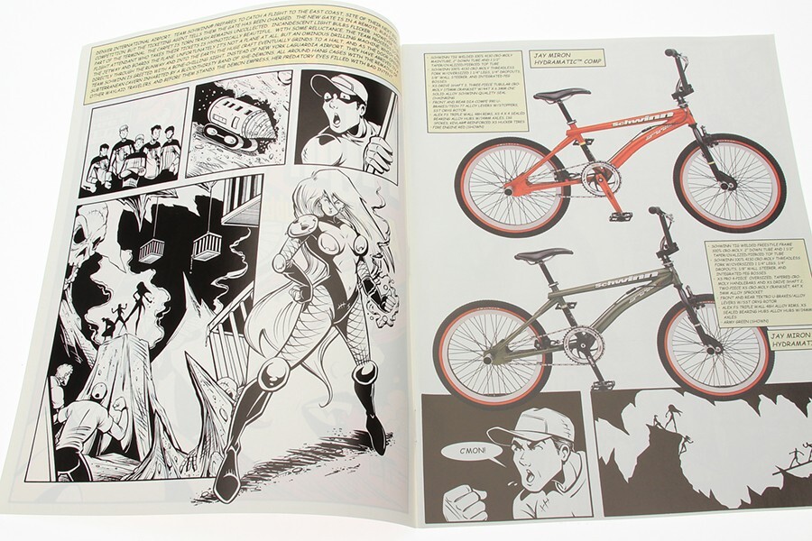 1999 Schwinn BMX Catalog Flyin' South Comic Book w/ BONUS XS Decals NEW NOS