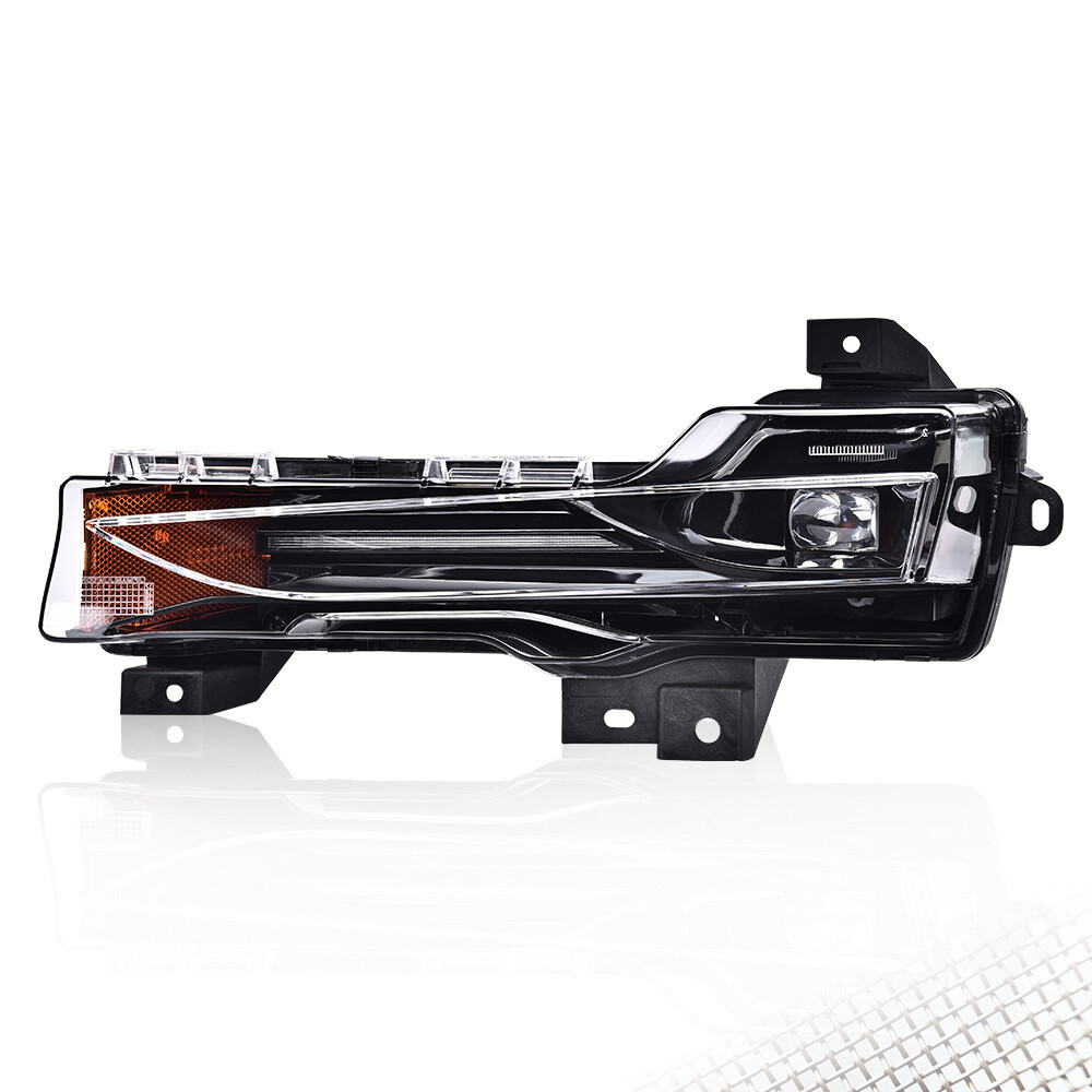 For 2017-2023 Tesla Model 3 Y Left Fog Light Lamp Amber Drl Up-level 107739100D