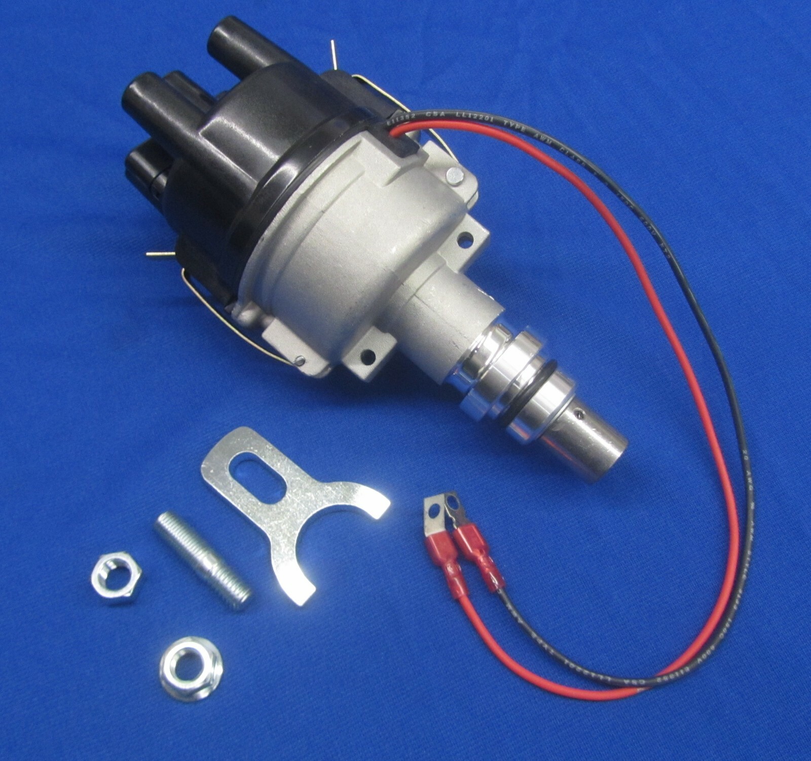 D41-05A F163 Sa 200 Pertronix Electronic Distributor W/ Clamp & Stud